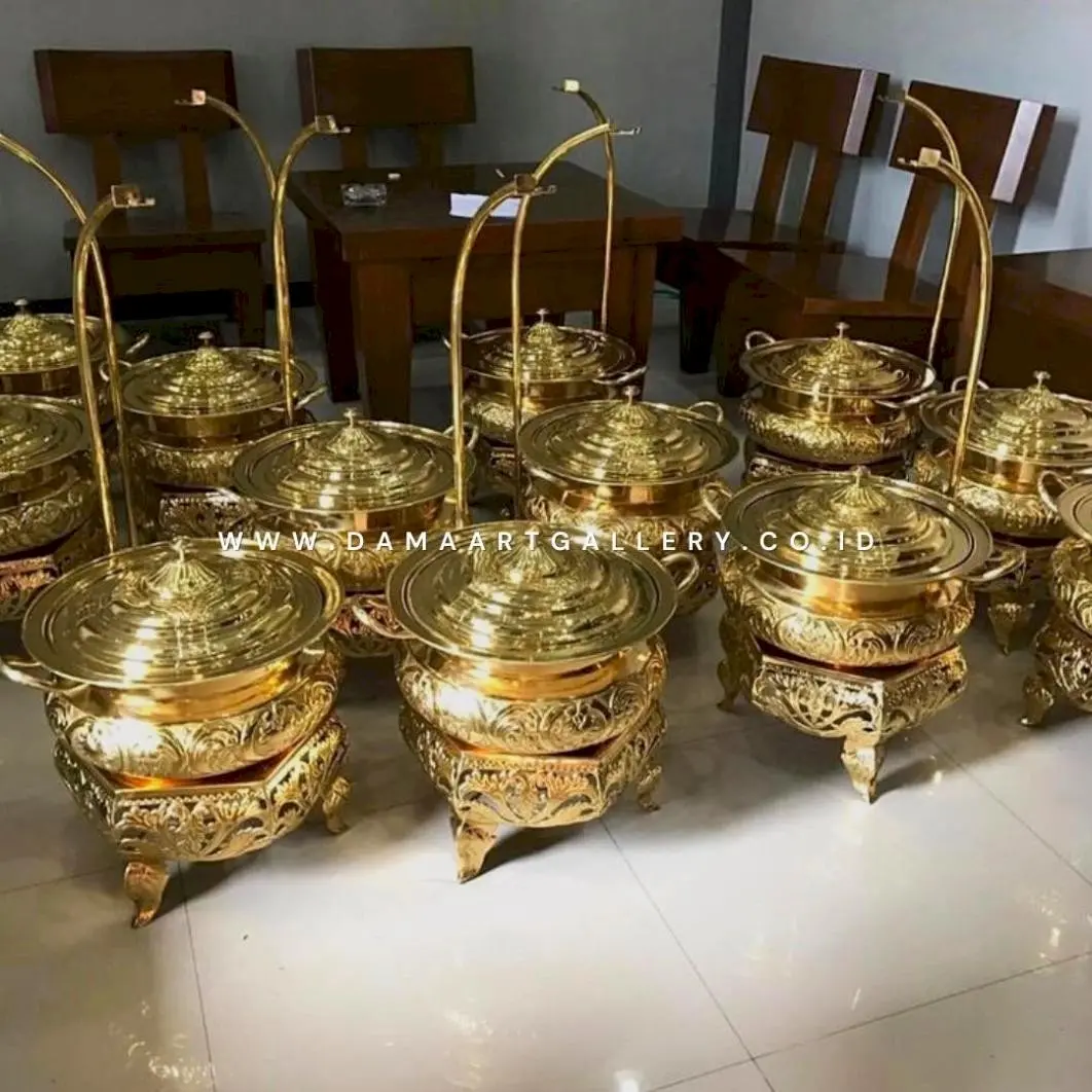 Pemanas makanan kuningan murah